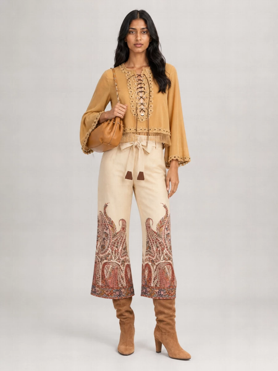 Zimmermann Cotton Fringed Blouse