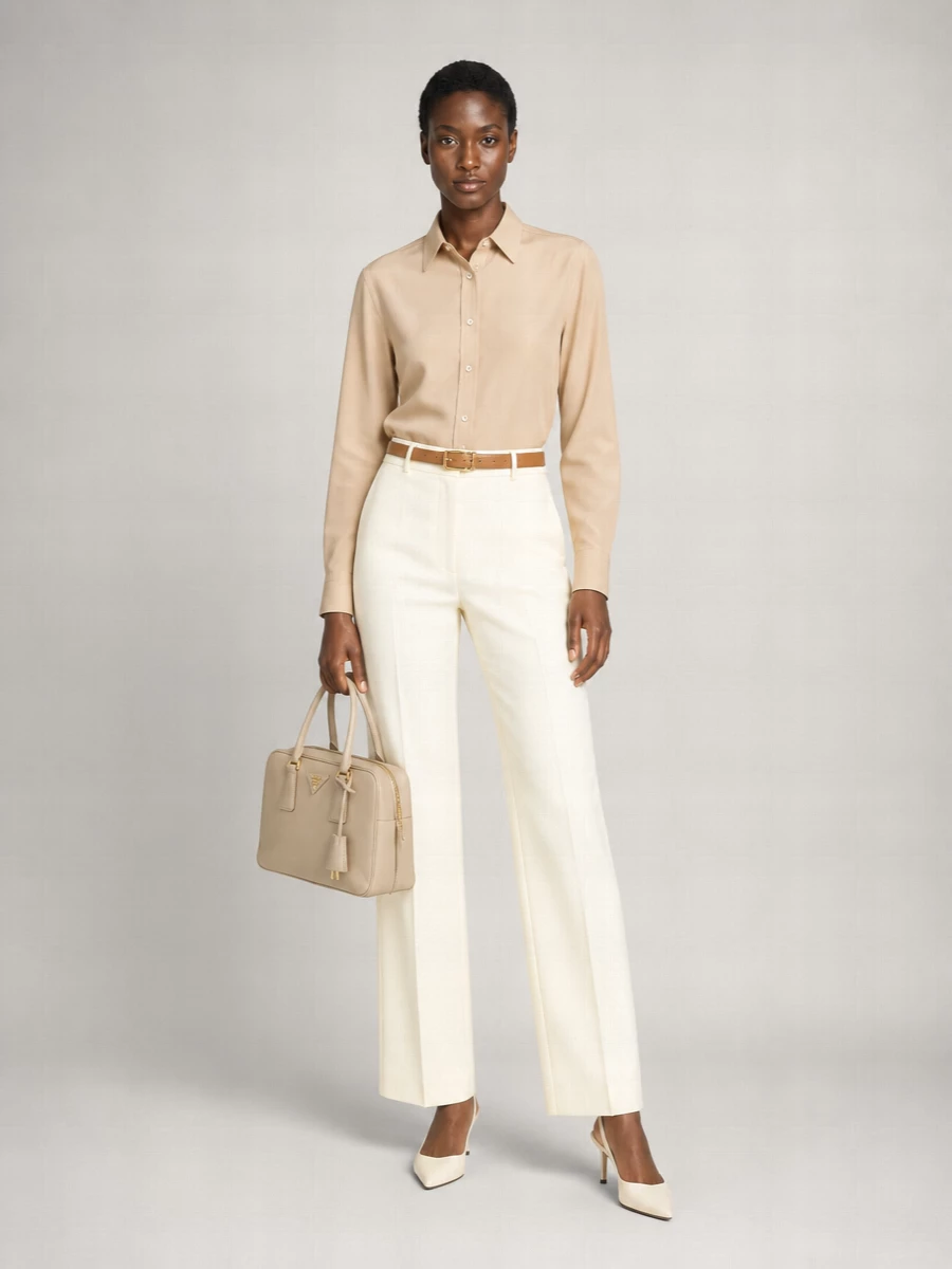 Brioni Silk Long-Sleeve Shirt