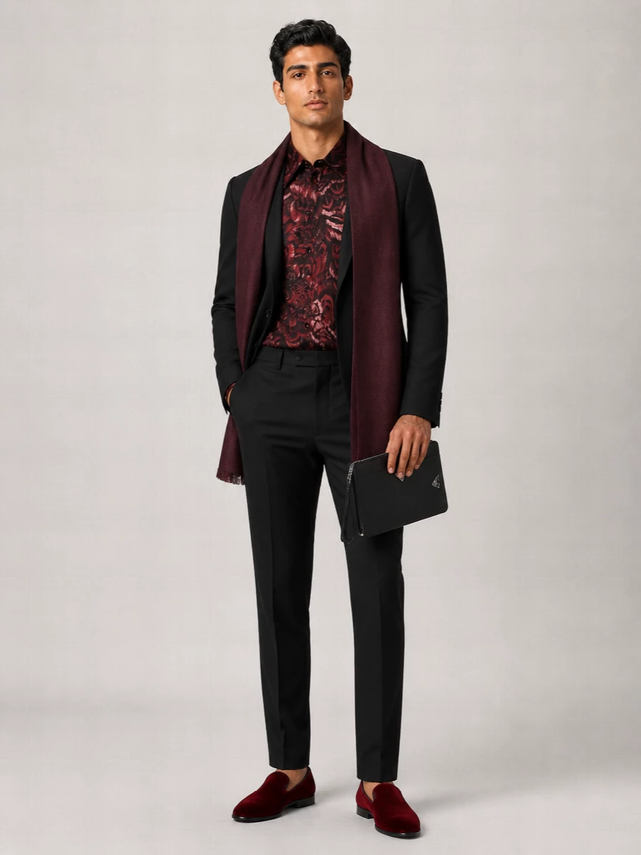Dolce&Gabbana Velvet Slip-On Loafers