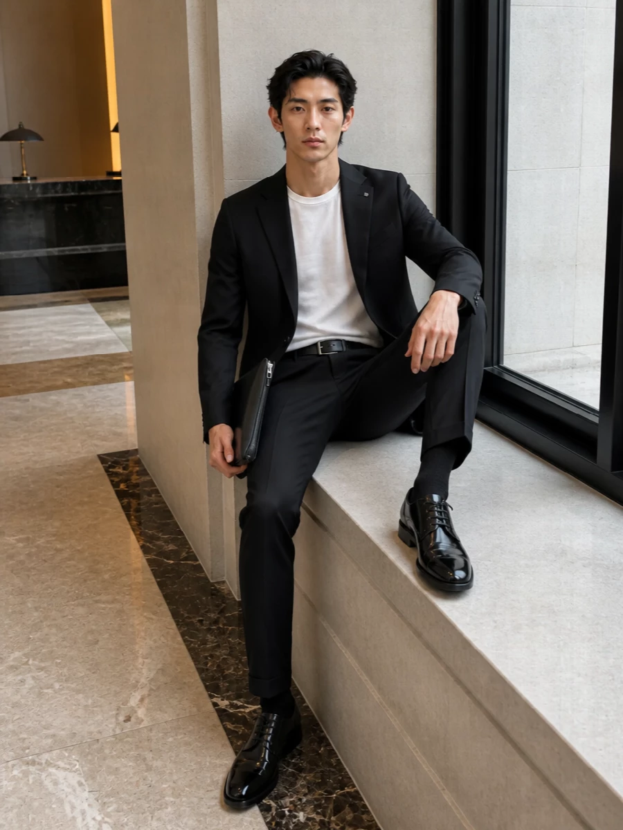 Dolcegabbana tagliatore black tailored outfit