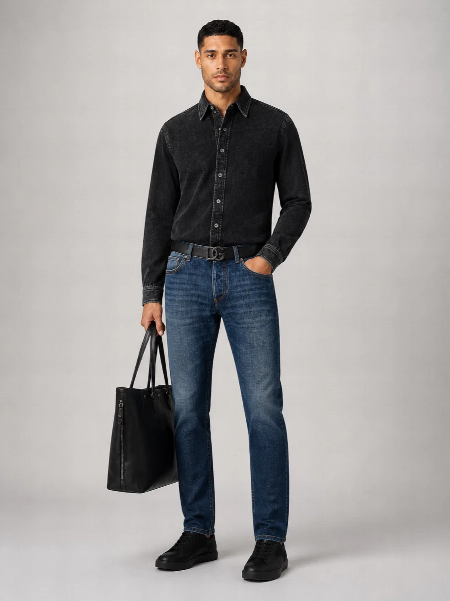 Dolce&Gabbana Straight-Leg Denim Jeans