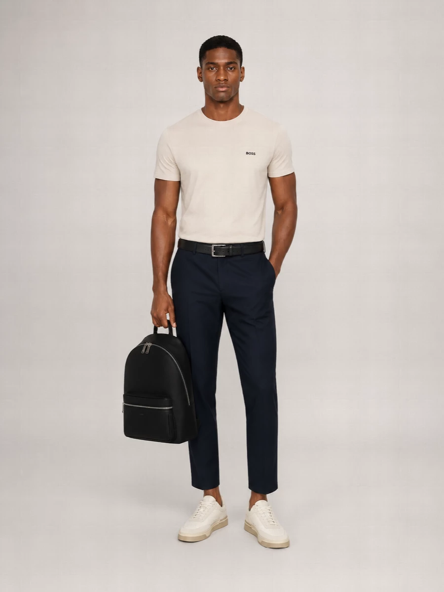Boss Cotton Short-Sleeve T-Shirt