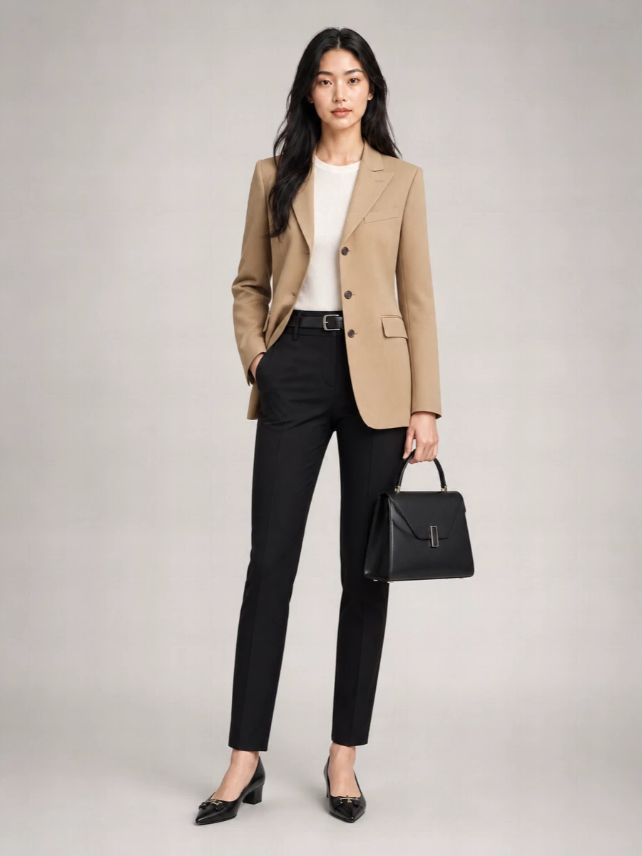 Celine High-Rise Slim-Fit Straight-Leg Trousers