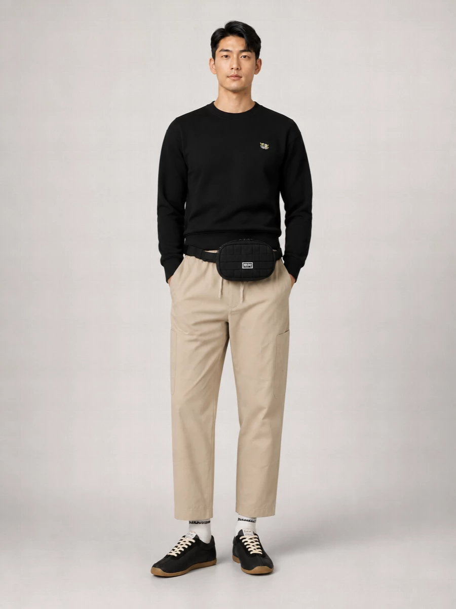 Kenzo Cotton Crewneck Sweatshirt