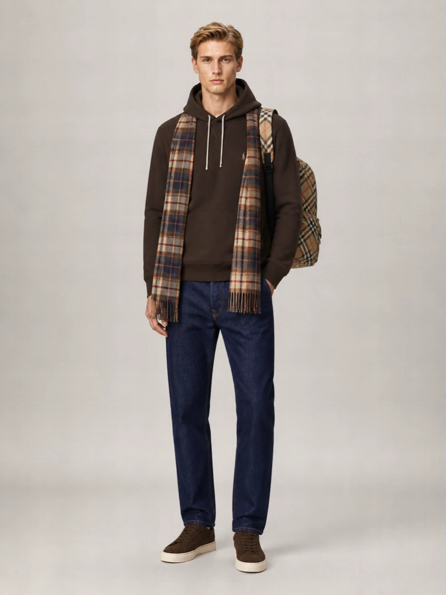 Burberry Check Backpack