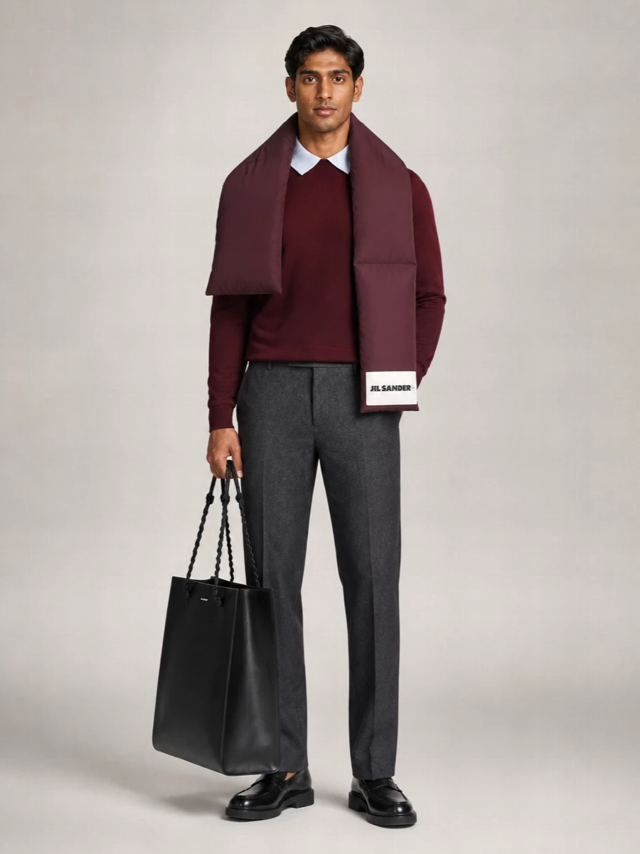 Jil Sander Padded Scarf
