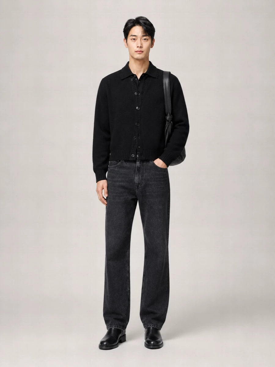 Our Legacy Merino Wool Relaxed-Fit Cardigan