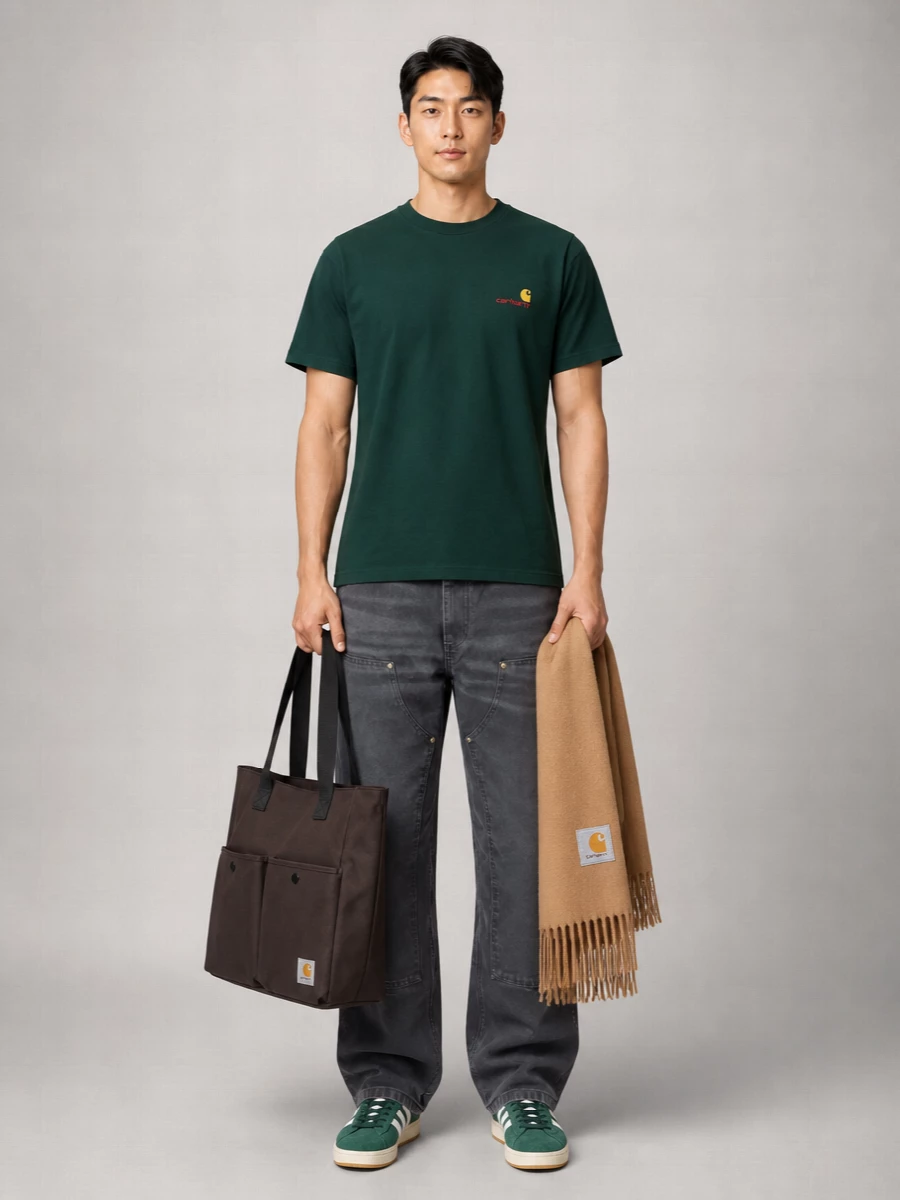 Carhartt Wip Loose-Fit Organic Cotton Short-Sleeve T-Shirt