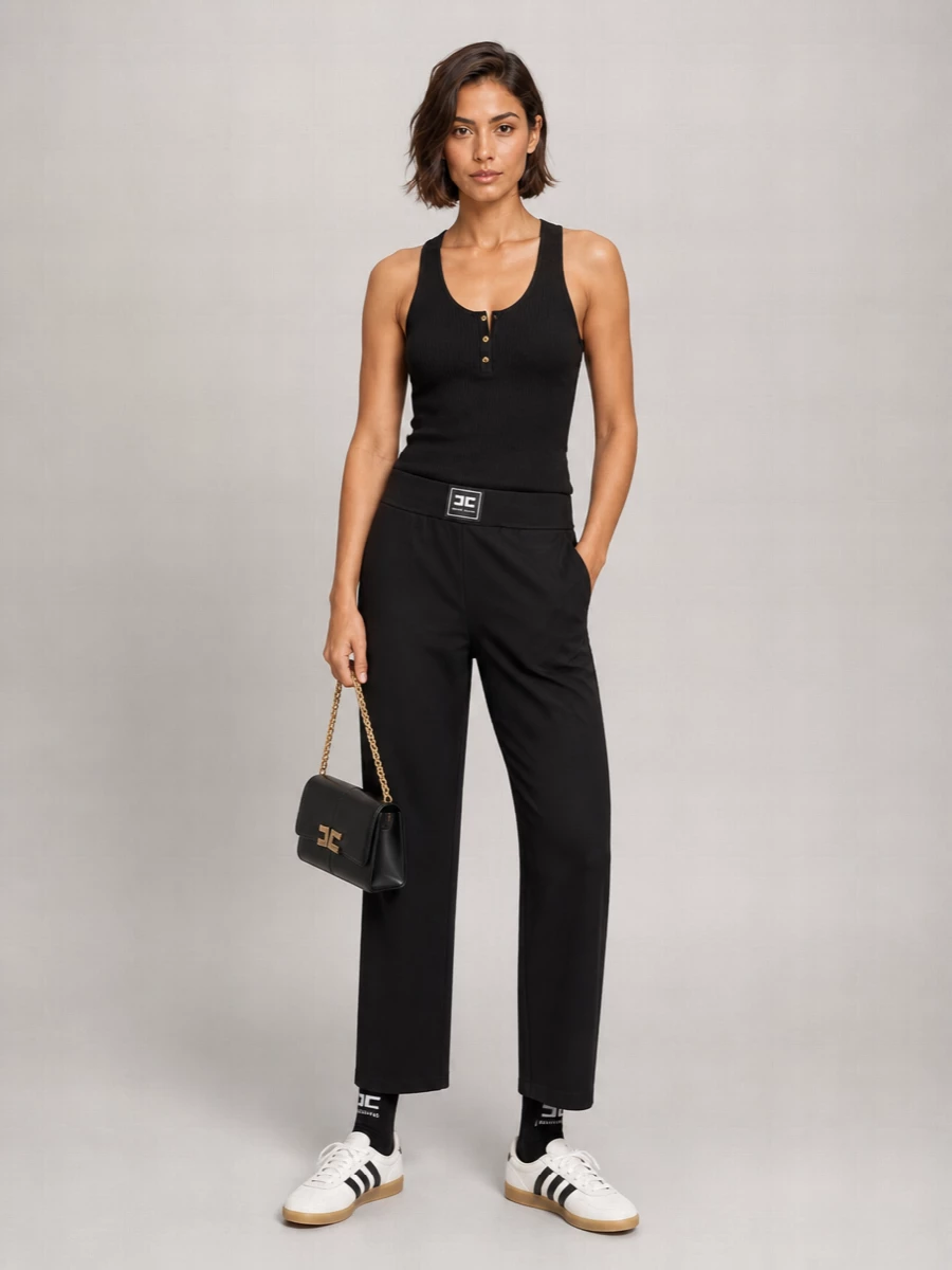 Elisabetta Franchi Side Stripe Track Pants