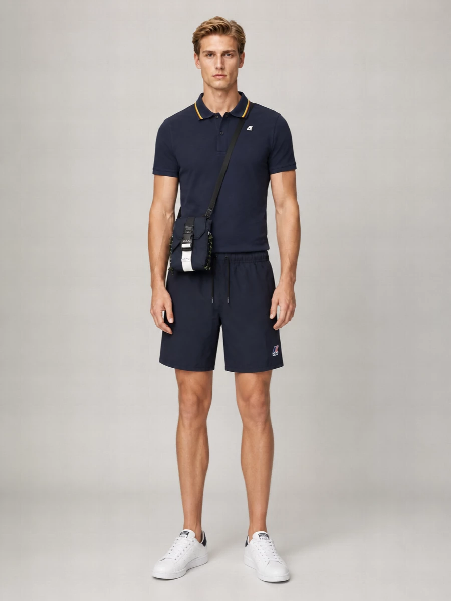 K-Way Cotton Piqué Polo Shirt