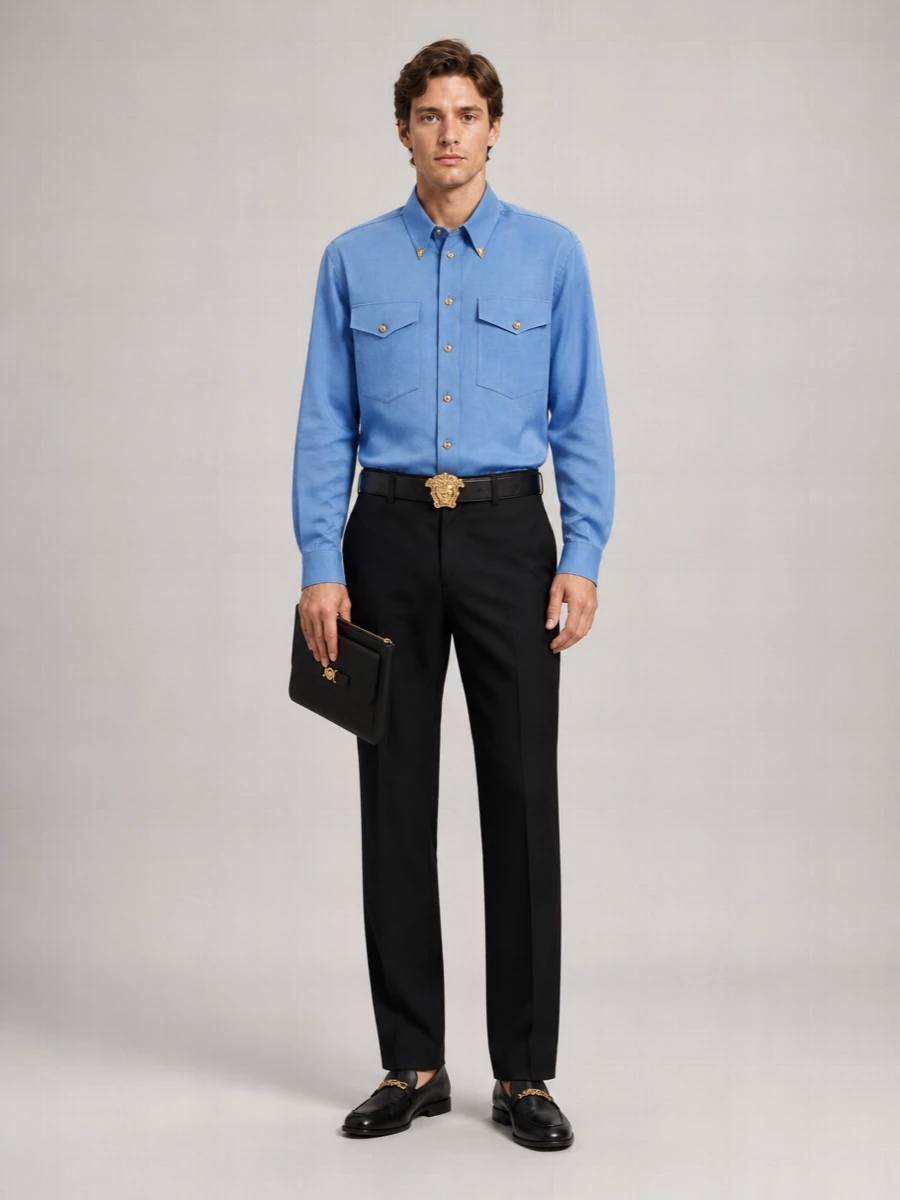 Versace Linen Shirt