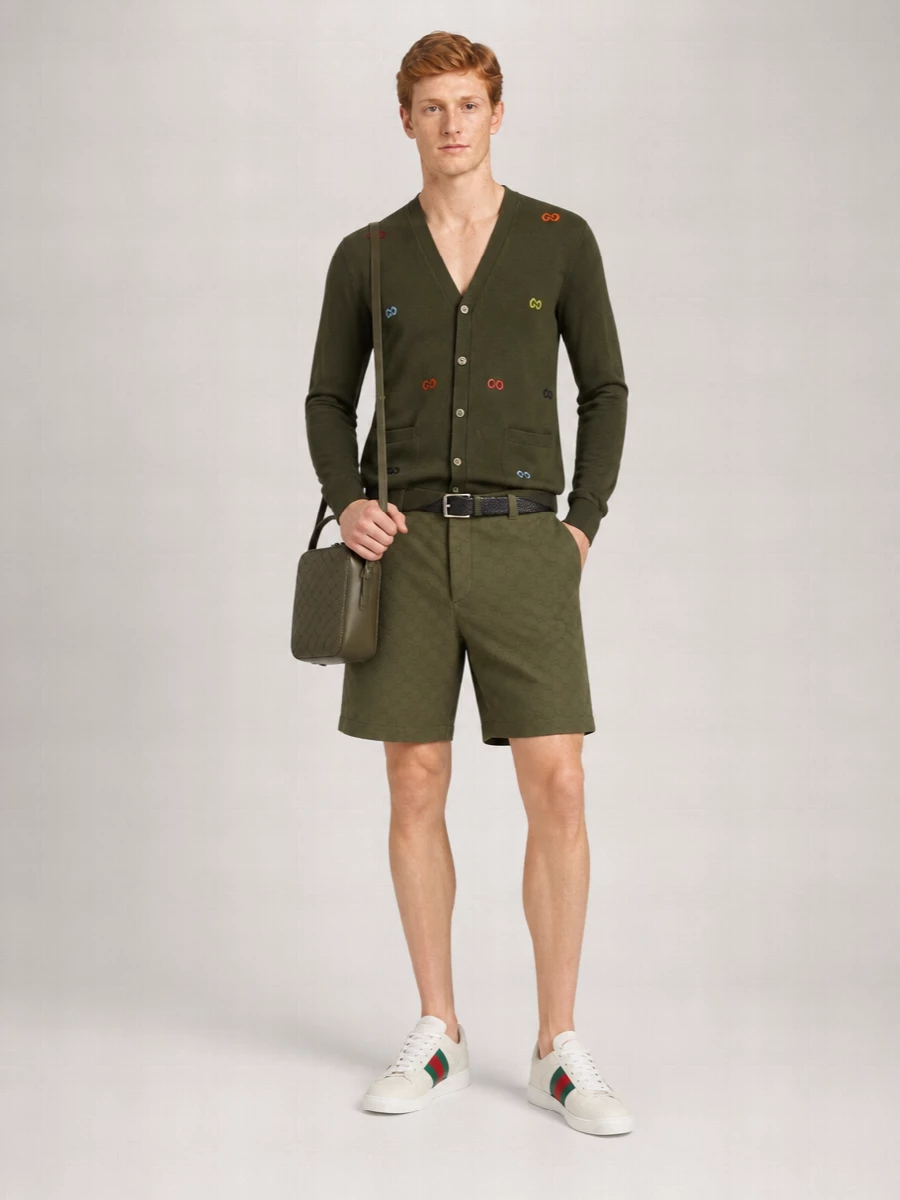 Gucci Gg Canvas Bermuda Shorts