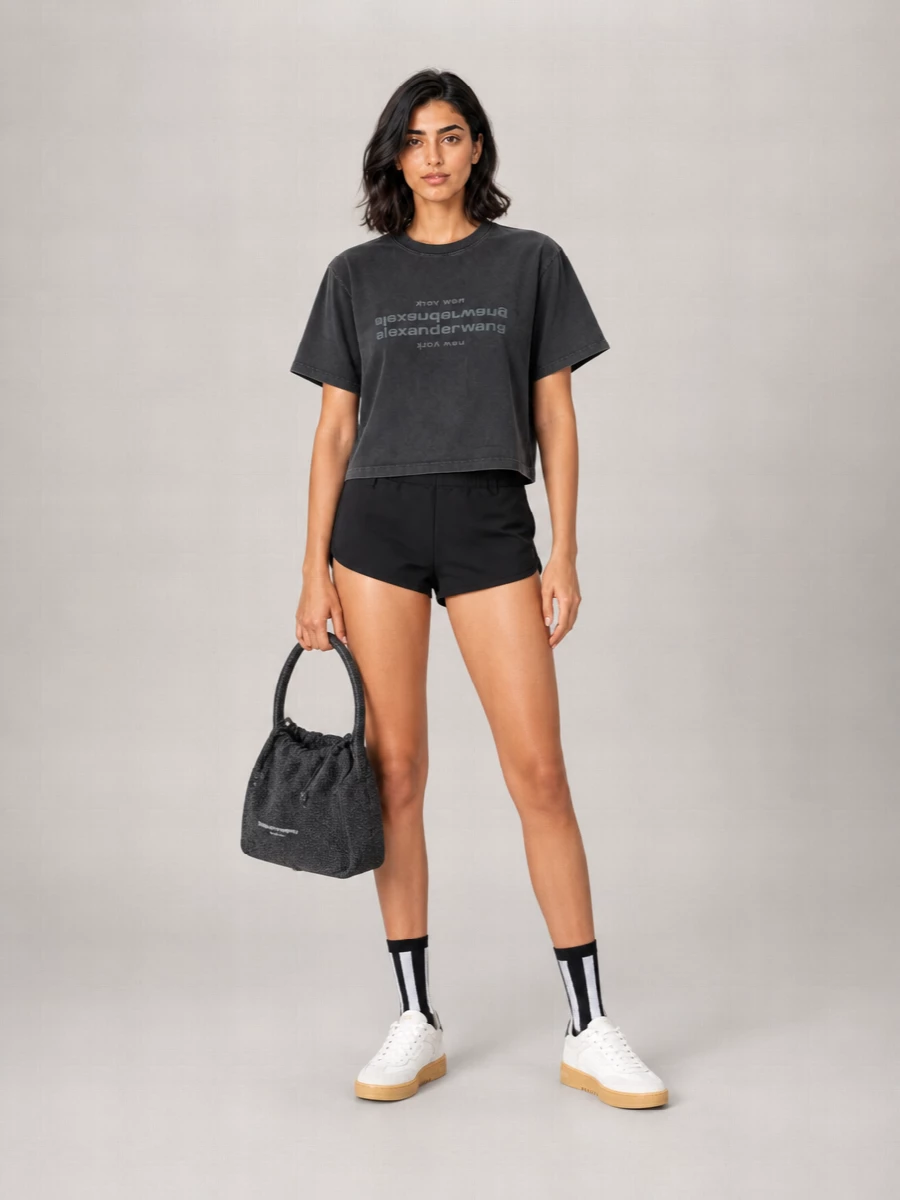 Alexander Wang Small Fabric Shoulder Bag