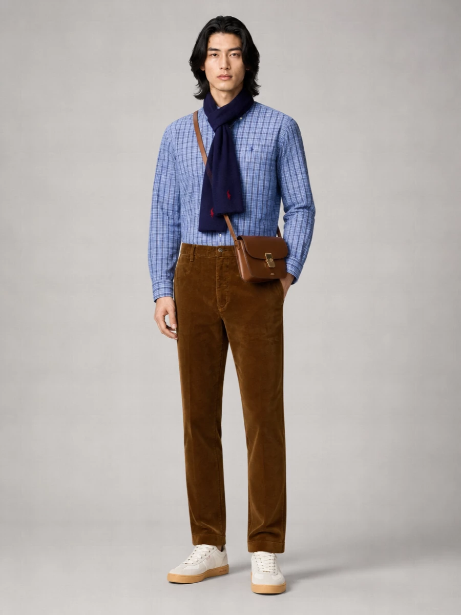 Polo Ralph Lauren Madras Cotton Long-Sleeve Shirt