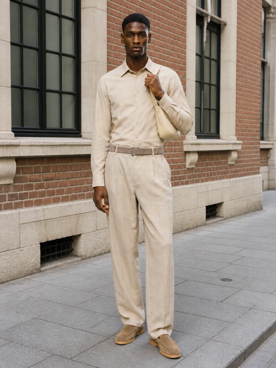 Max mara shirt jacquemus trousers tods loafers