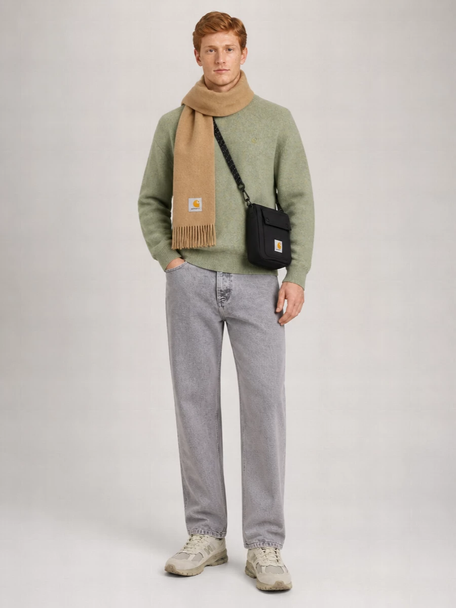 Carhartt Wip Ribbed-Knit Crew-Neck Jumper