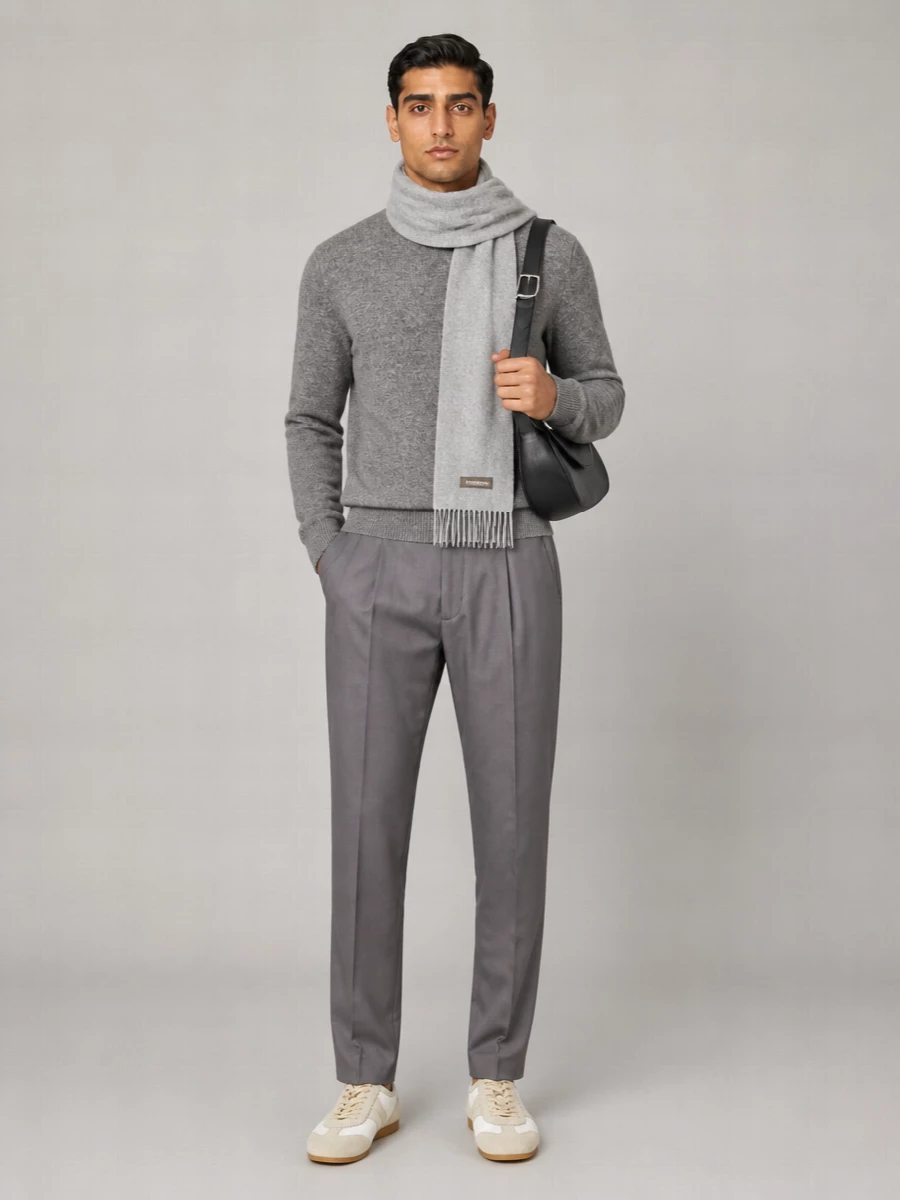 Zanone Virgin Wool Crewneck Jumper