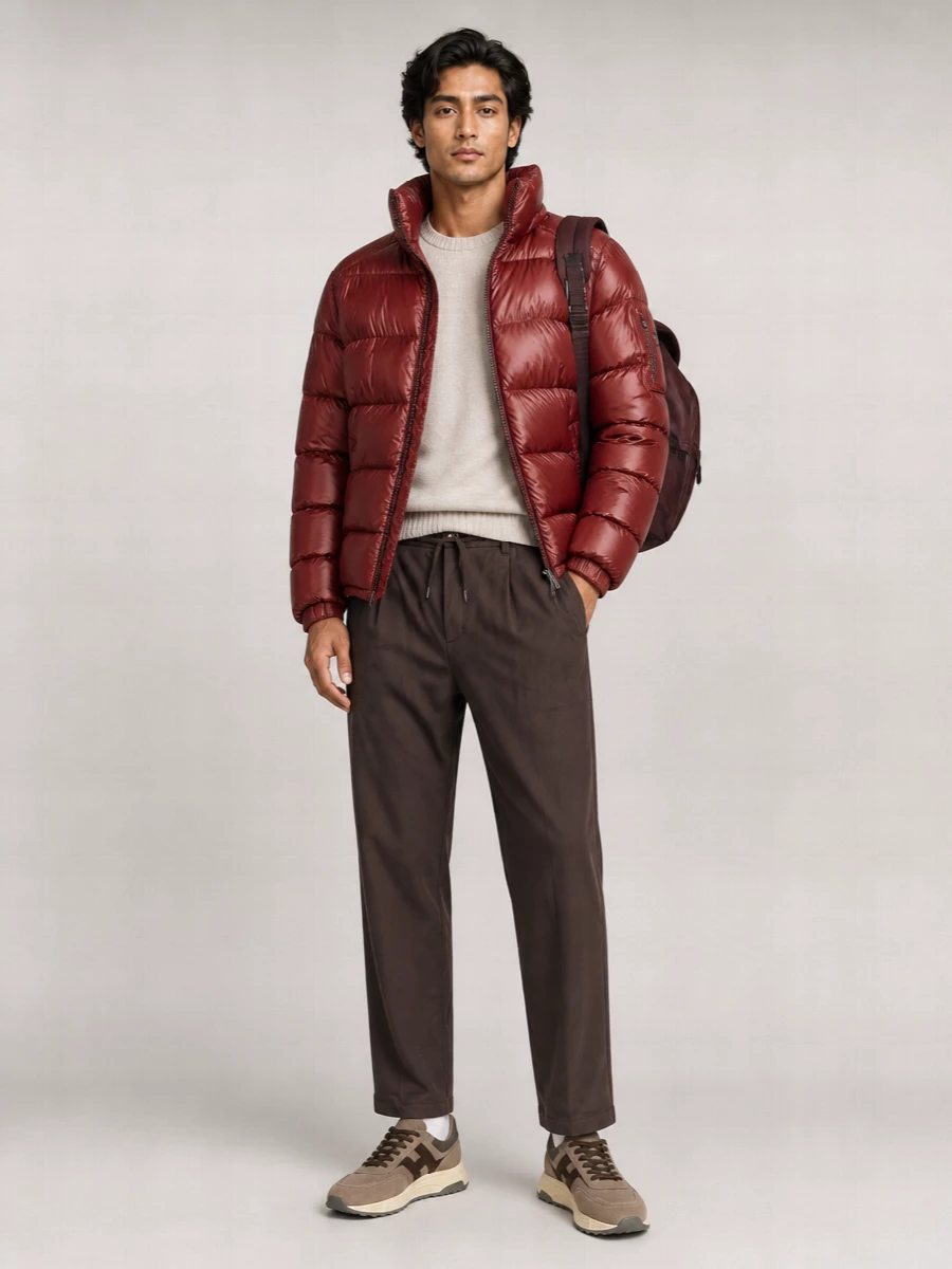 Herno Glossy Quilted Down Puffer Jacket