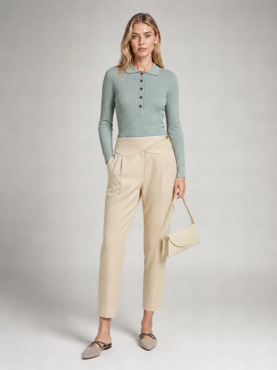 Blazé Milano Silk Polo Jumper