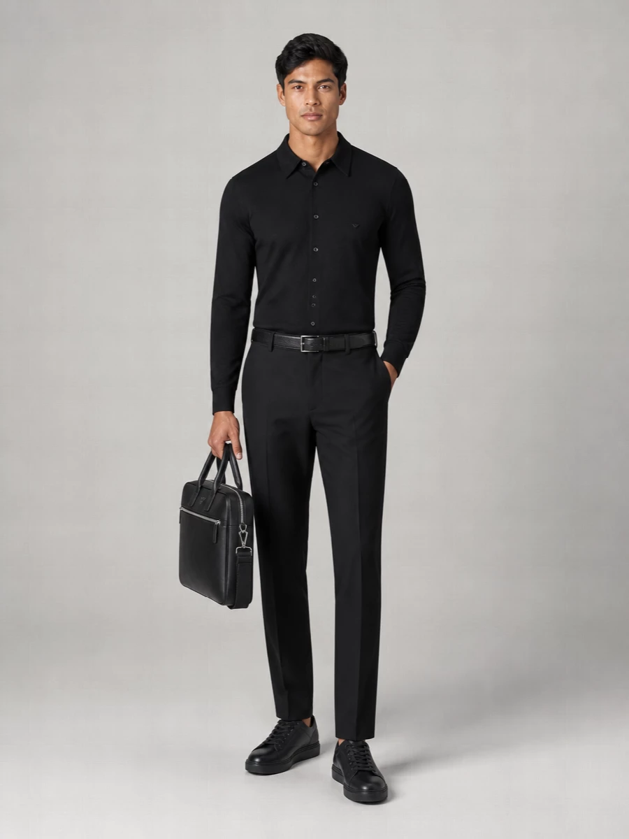 Emporio Armani Leather Belt