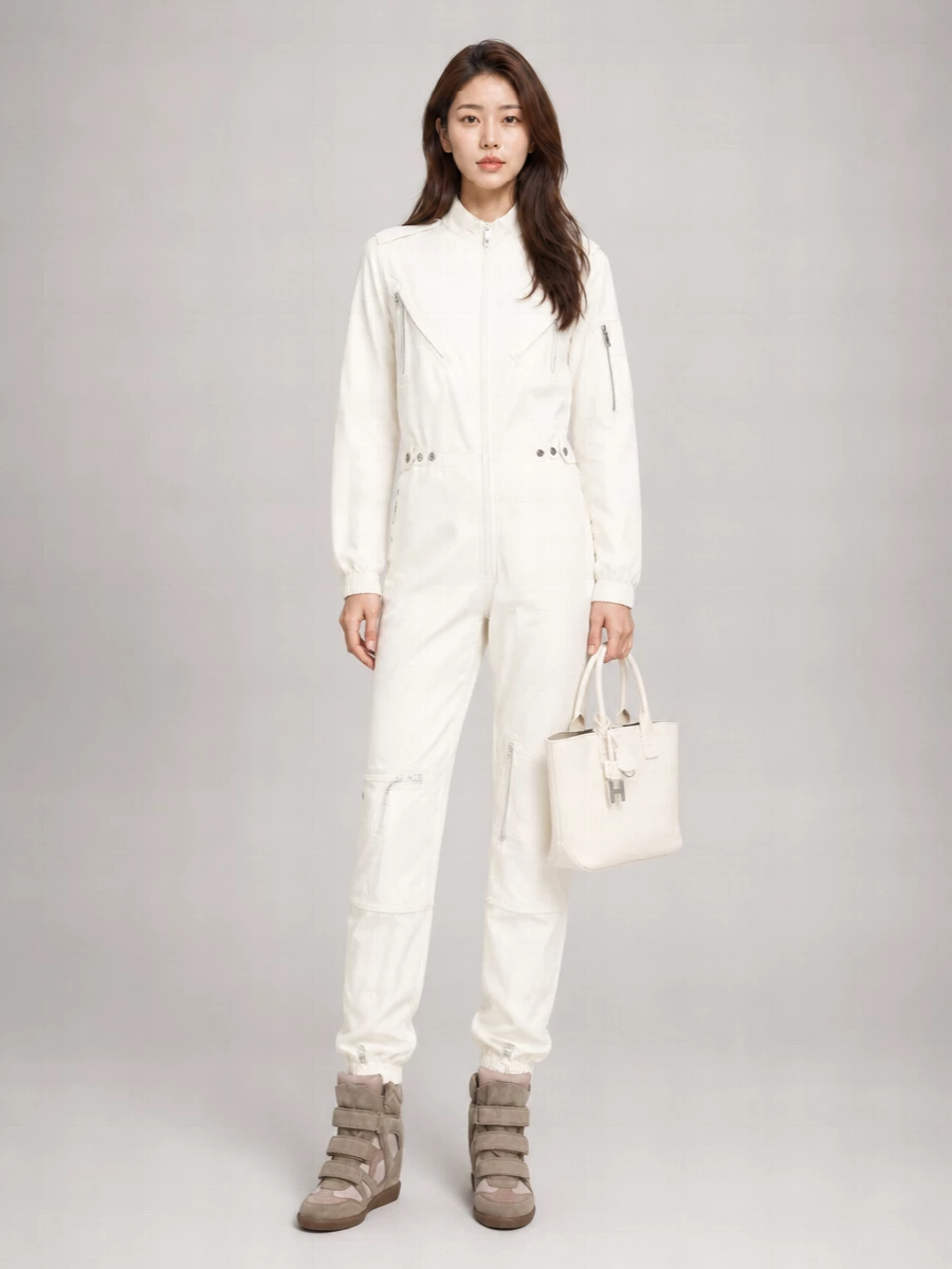 Isabel Marant Suede Leather Panelled Wedge Hi-Top Sneakers