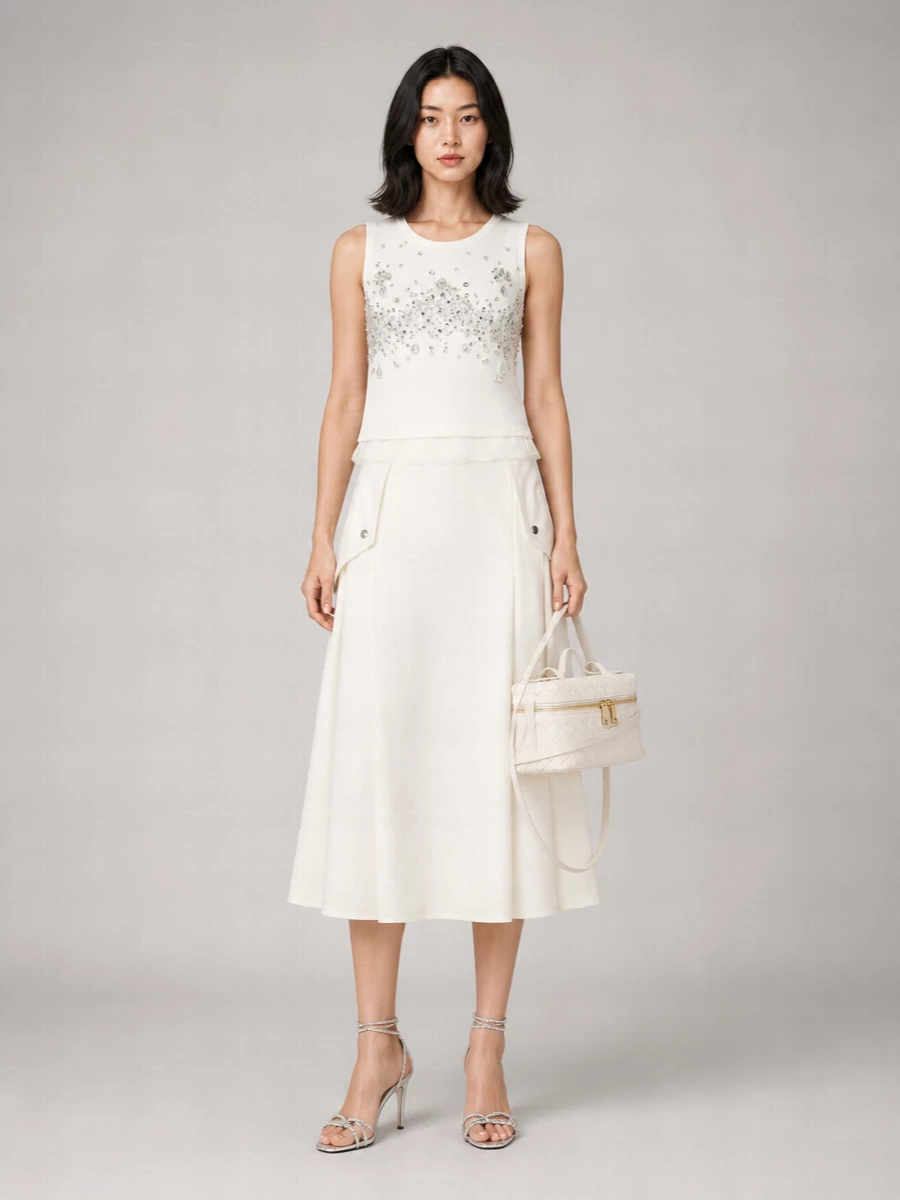 Bottega Veneta Ribbed Jersey Top