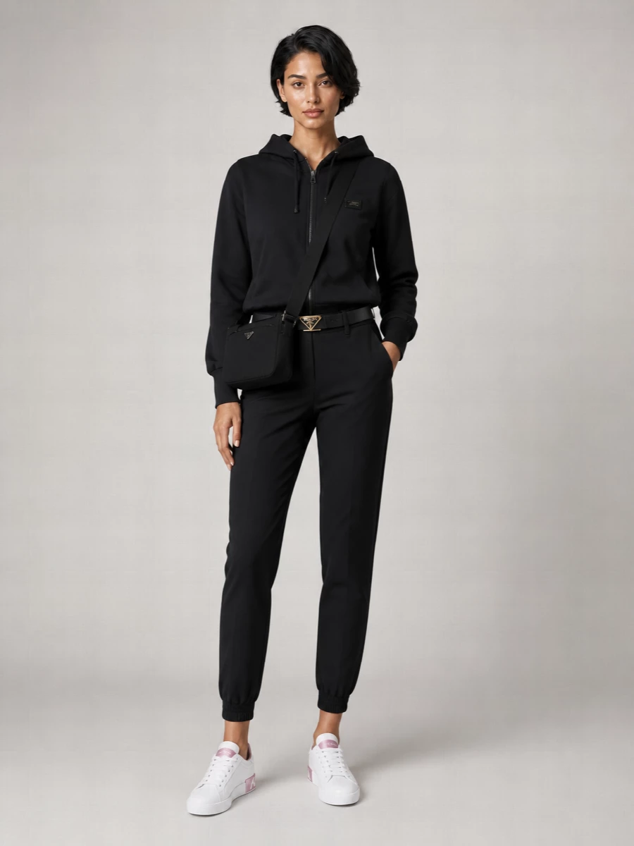 Dolce&Gabbana Silk Long-Sleeve Sweater
