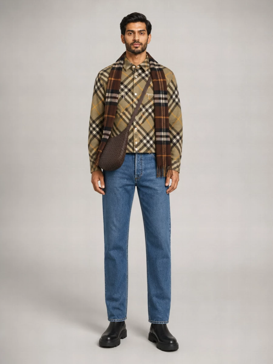 Burberry Cotton Slim-Fit Jeans