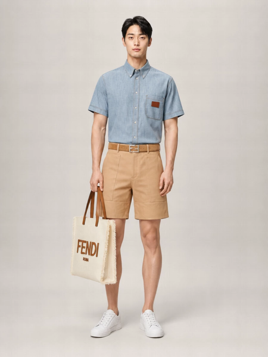Fendi Chambray Shirt