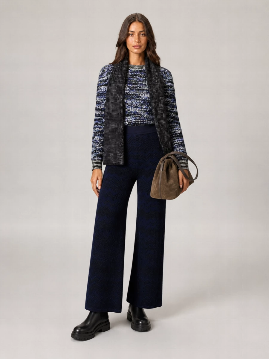 Missoni Long Sleeve Crew Neck Sweatshirt