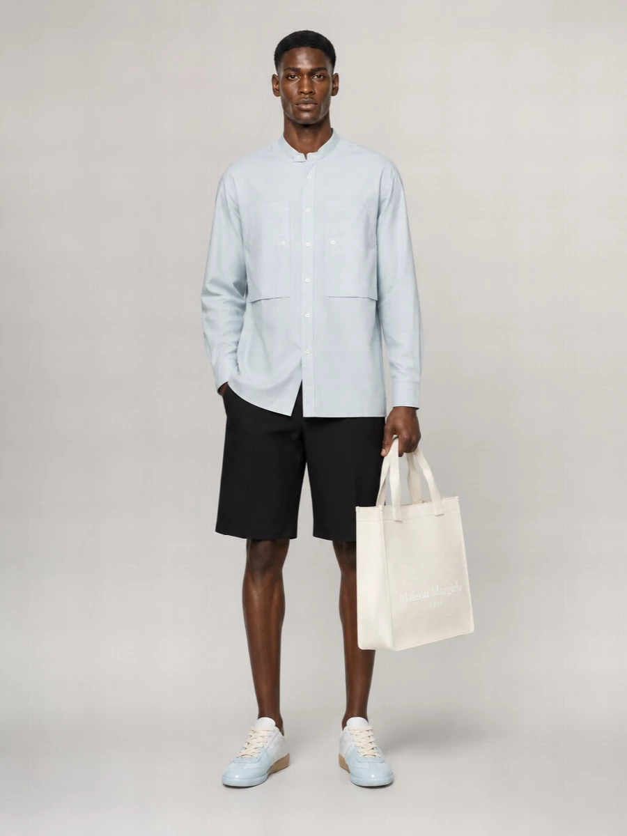 Comme Des Garçons Homme Cotton Casual Shirt
