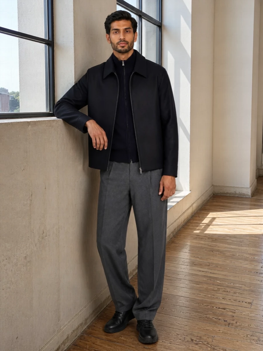 Harris wharf jacket ami trousers hogan sneakers