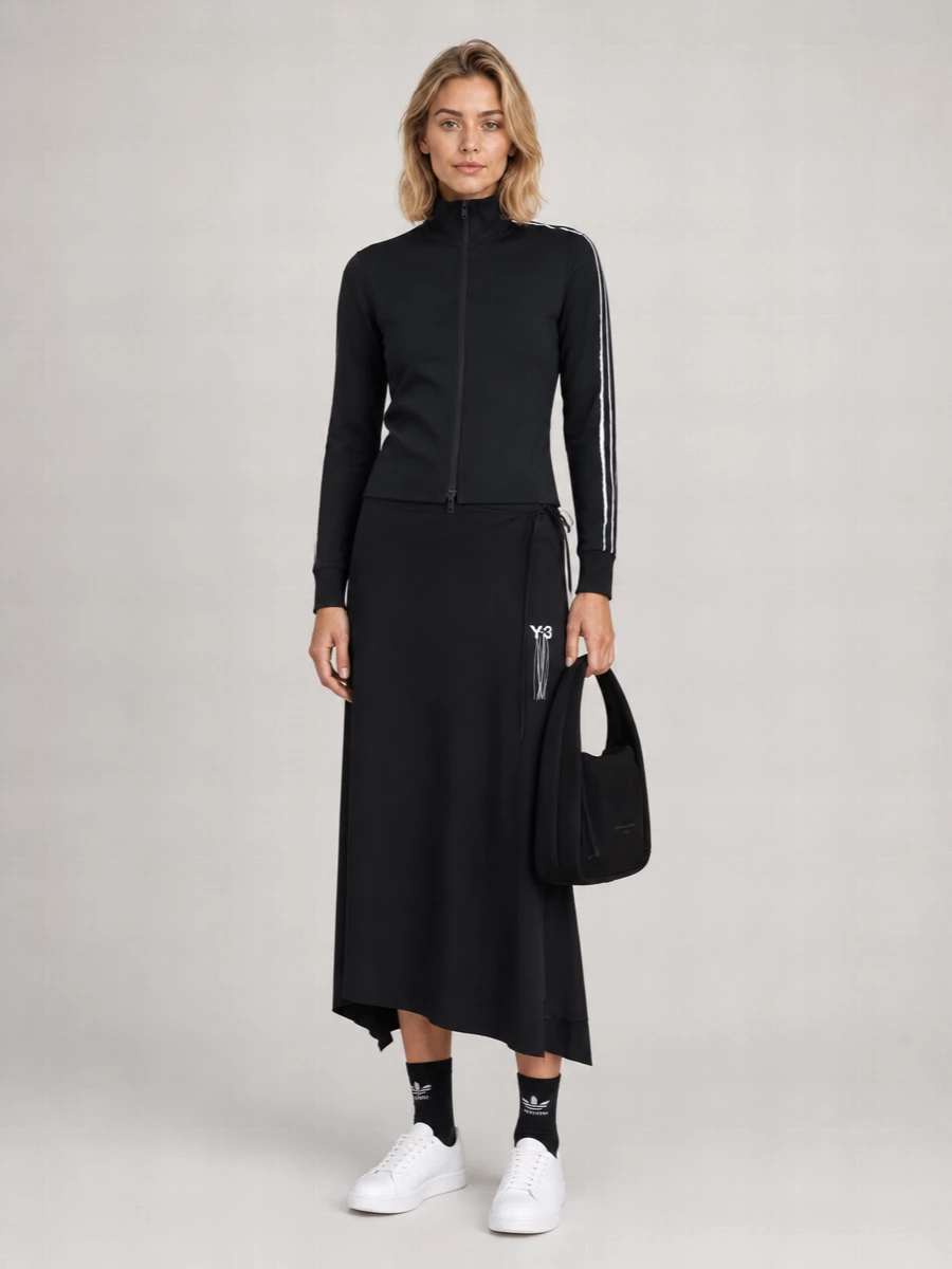 Y-3 Ribbed Zip Sweatshirt