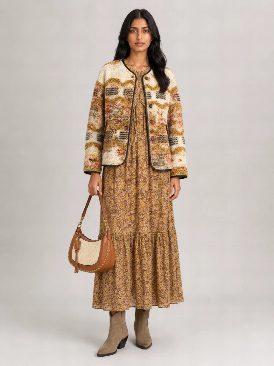 Isabel Marant Etoile Faux Shearling Jacket