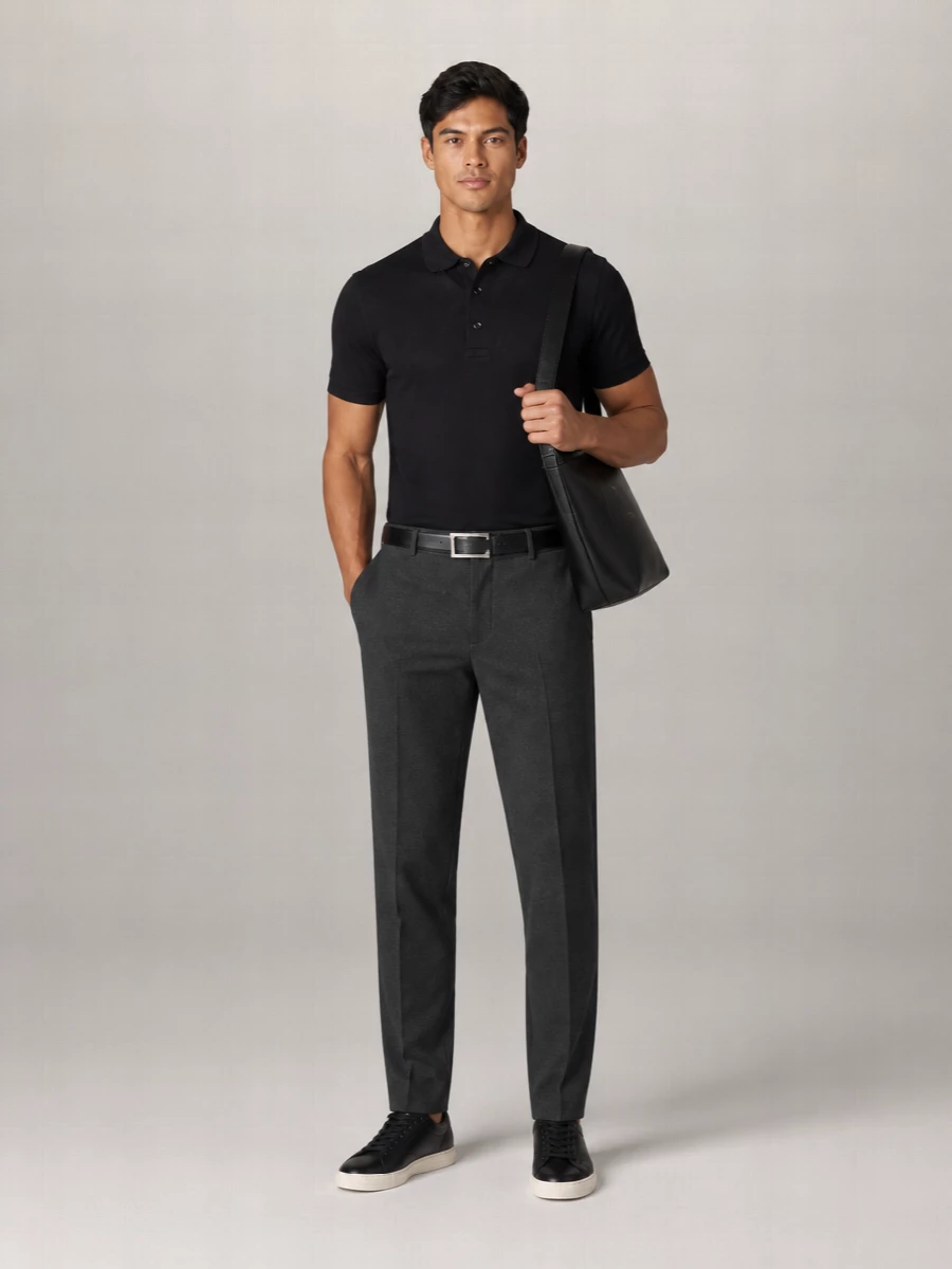 Tom Ford Piqué Short-Sleeve Polo Shirt