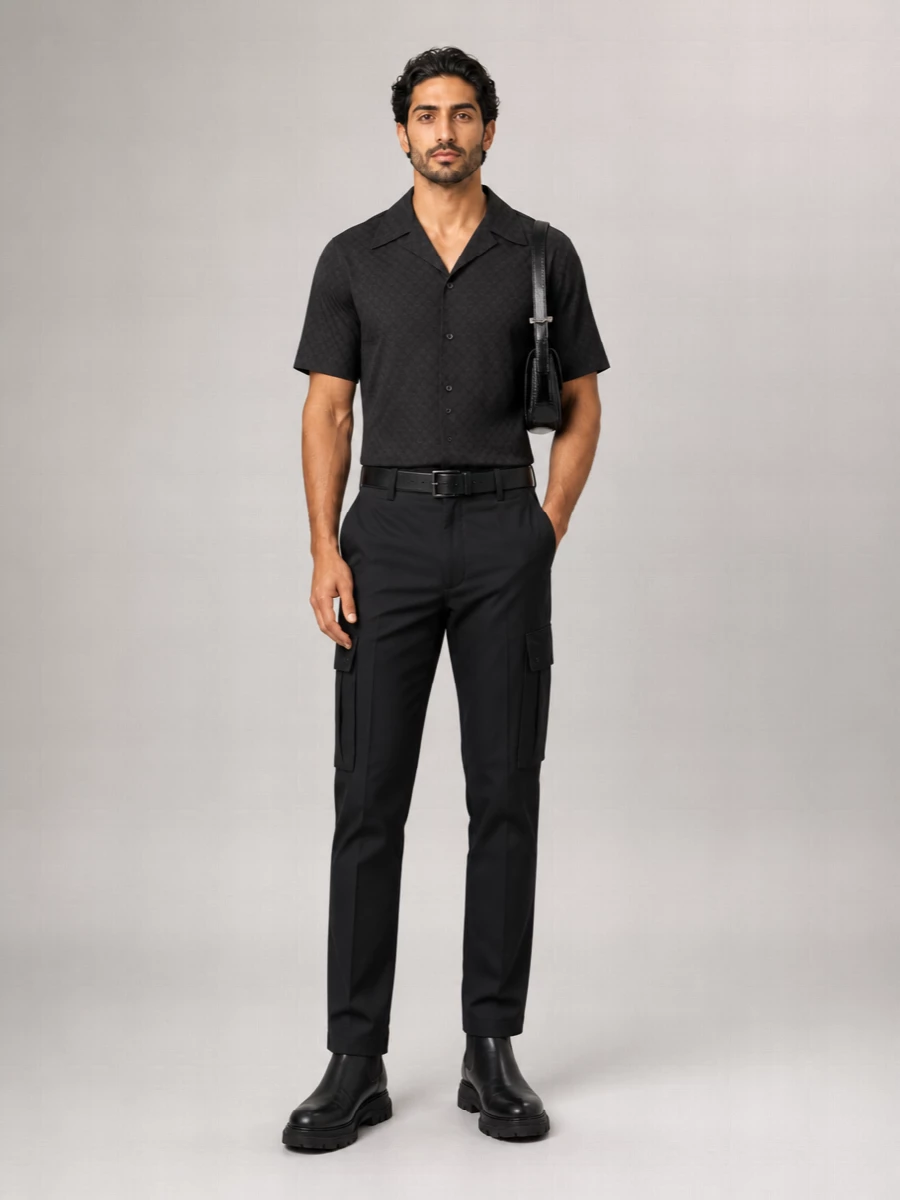 Alexander Mcqueen Cotton Straight-Leg Cargo Trousers