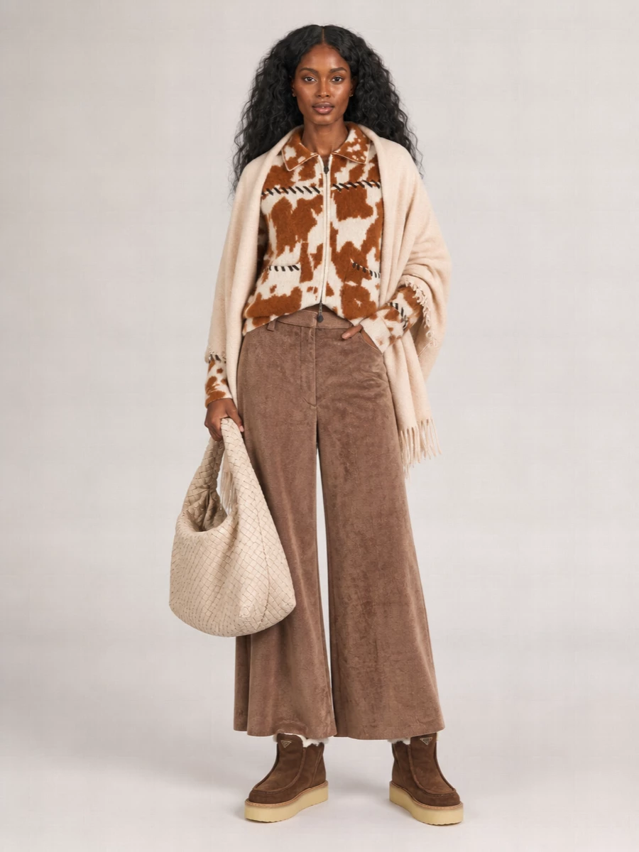 Bottega Veneta Hop Large Leather Shoulder Bag