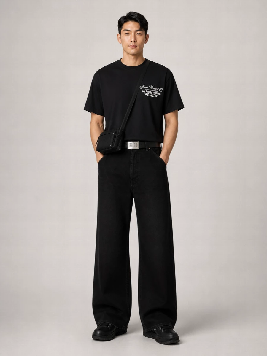 Amiri Cotton Oversized Crew-Neck T-Shirt
