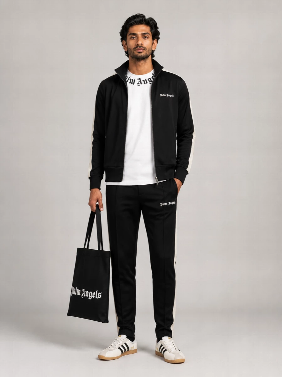 Palm Angels Polyester Logo Track Jacket
