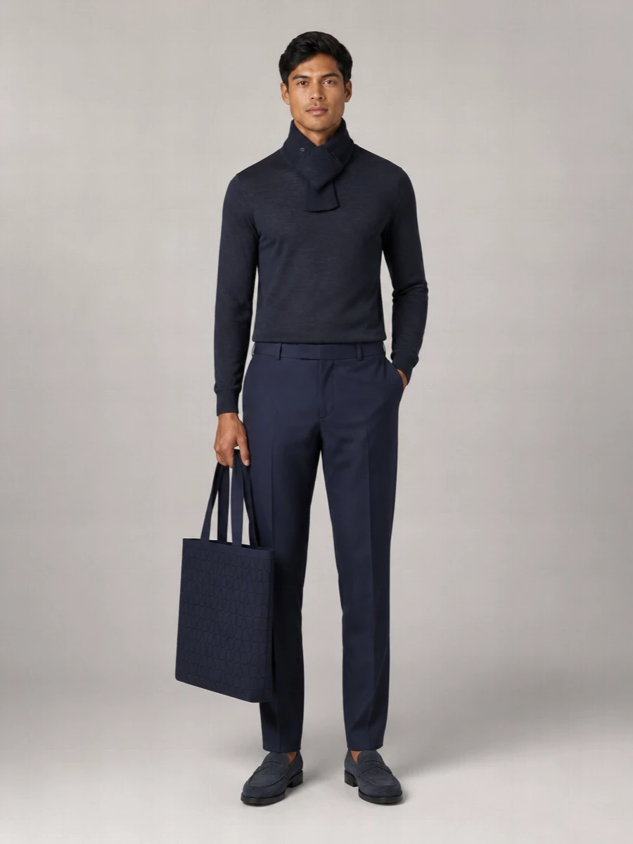 John Smedley Fine-Knit Crew-Neck Jumper