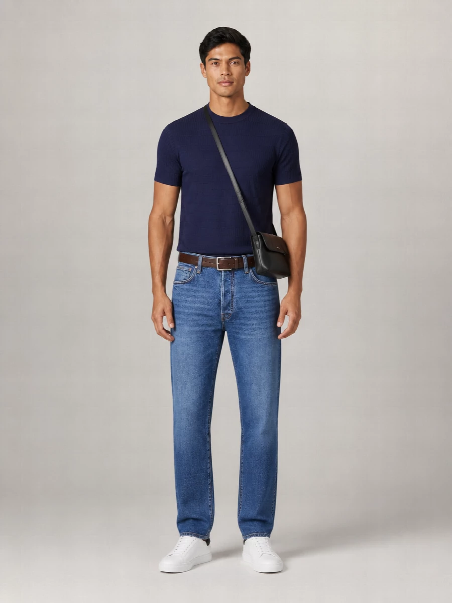 Emporio Armani Wide-Leg Baggy Jeans