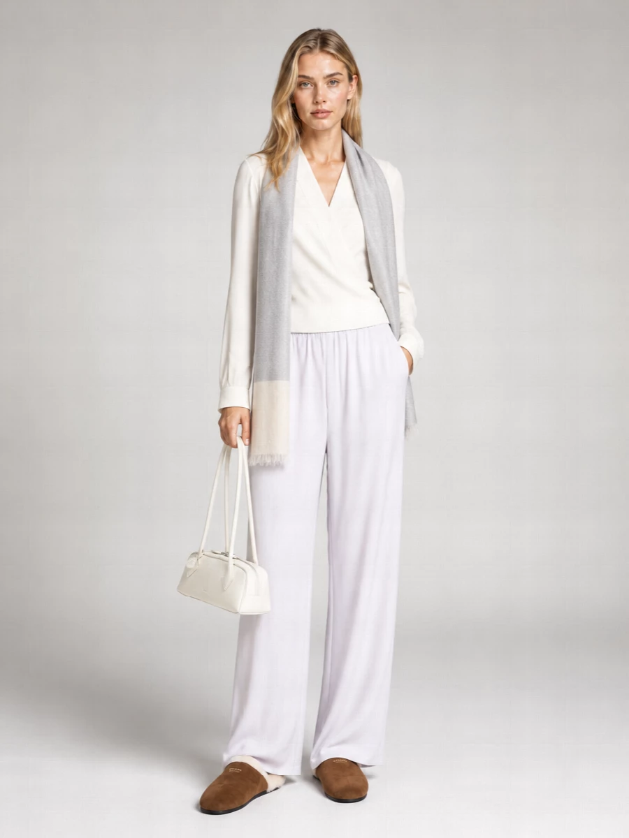 Emporio Armani Wide-Leg Pyjama Bottoms