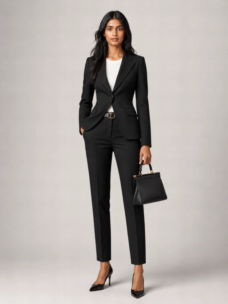 Dolce&Gabbana Single-Breasted Wool Blazer