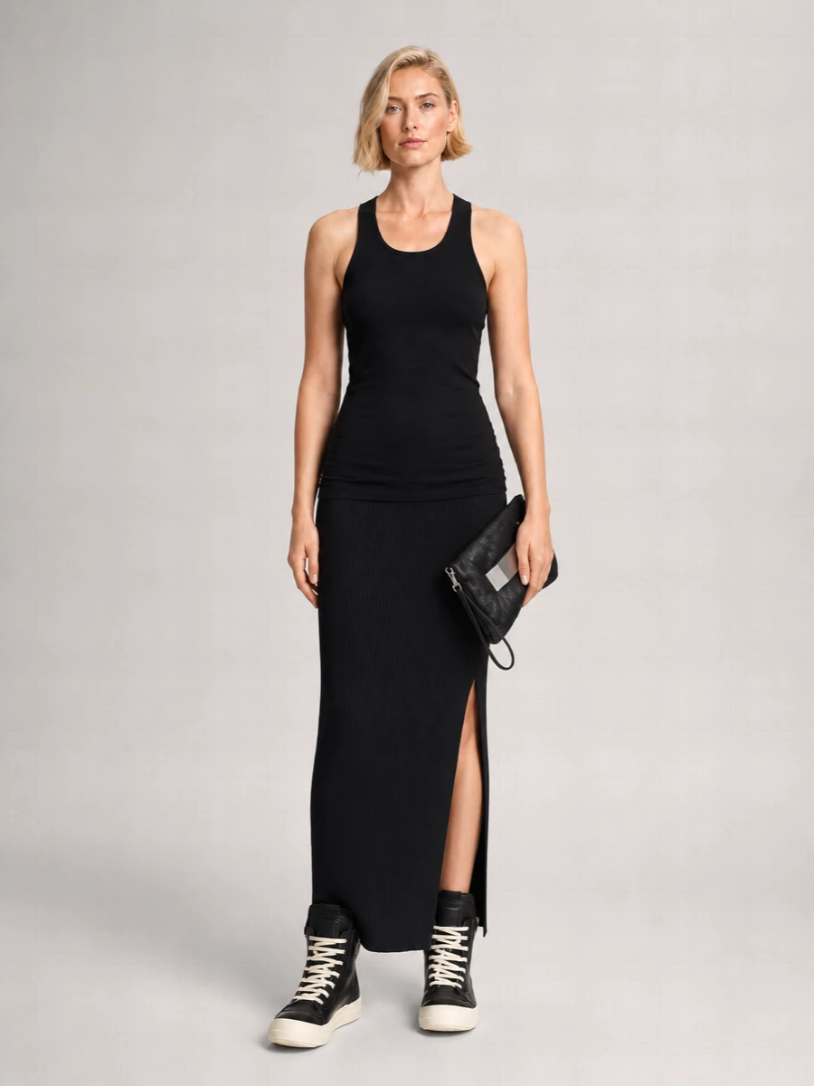 Rick Owens Ribbed Tank Top