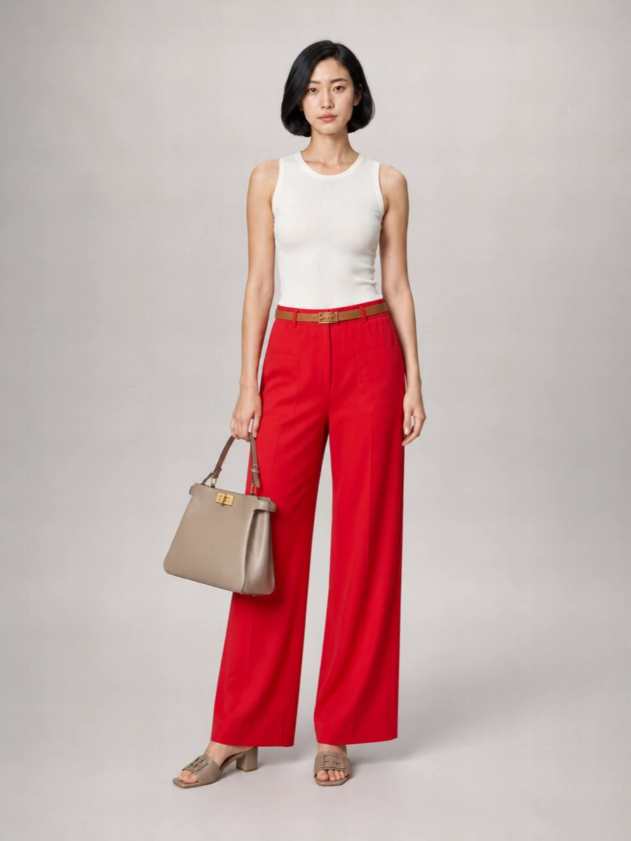Fendi Wide-Leg Trousers