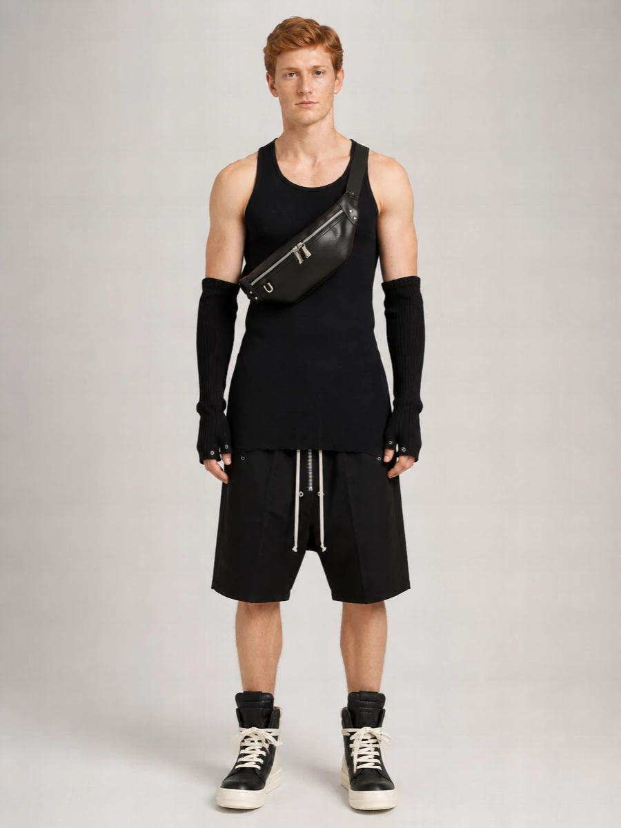 Rick Owens Ribbed Tank Top