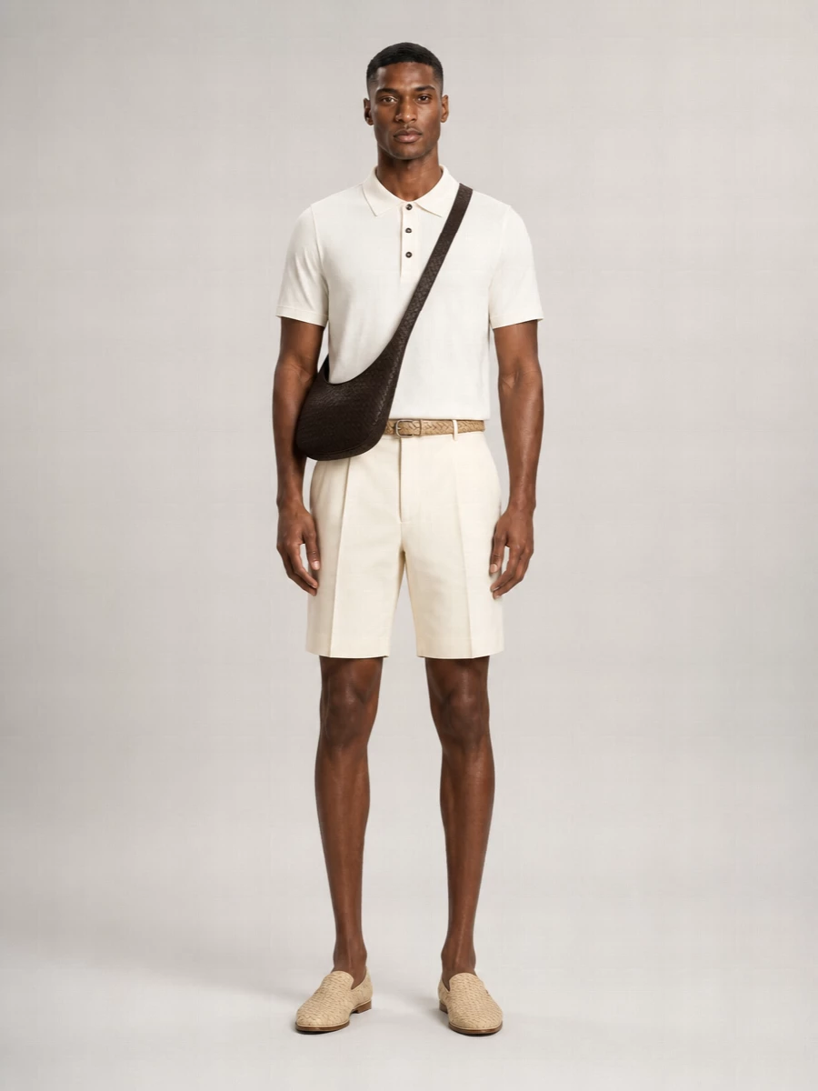 Bottega Veneta Silk-Blend Tailored Bermuda Shorts