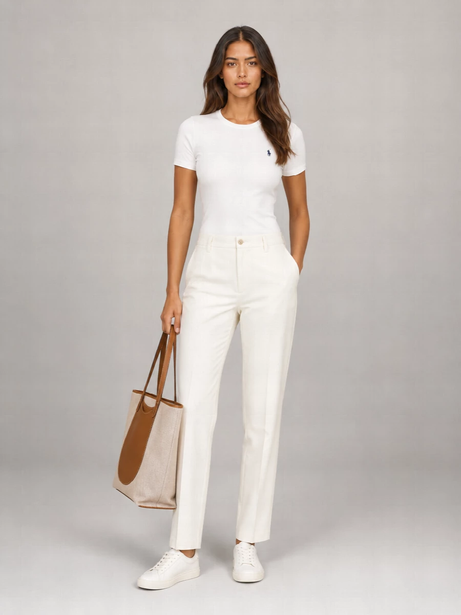Longchamp Canvas Shoulder Bag