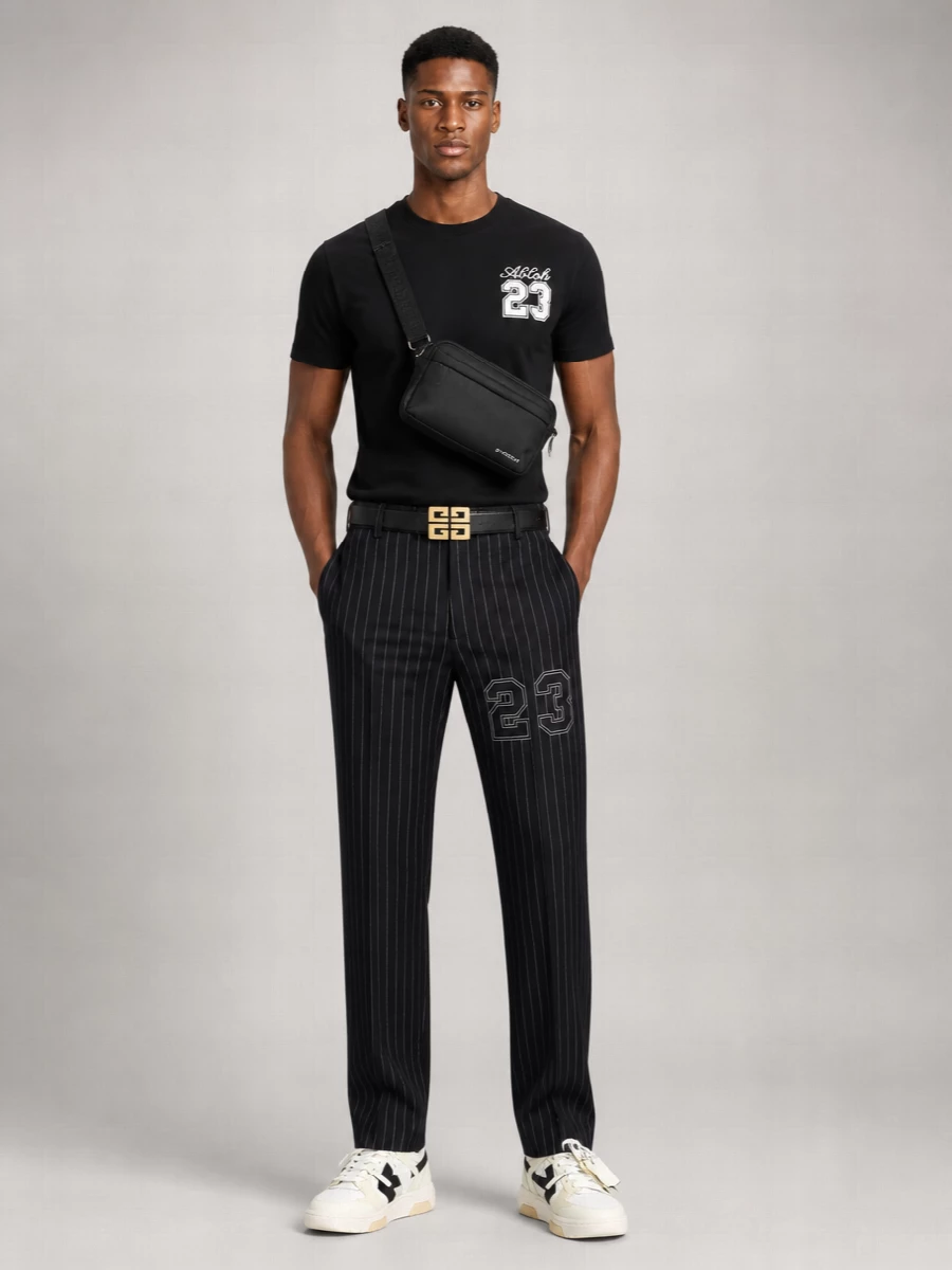 Off-White Cotton Slim-Fit Logo T-Shirt