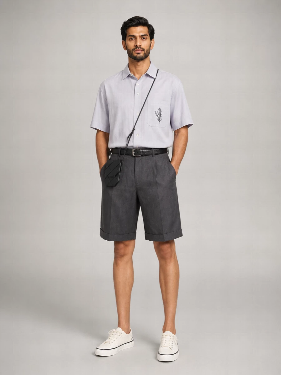 Jacquemus Striped Cotton Short-Sleeve Shirt